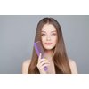 xnicx 3pcs Wide Tooth Comb Set,Detangling Hair Comb for Curly,Wet,Thick Hair,Hair Brush Shower Comb Detangler Hair Wide Comb with Care Handgrip Comb Styling Comb for Women,Men Macaron Purple