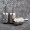 Artibetter Stainless Steel Tattoo Machine Tube Handle Grips Tip Tattoo Self Lock Grips for Tattoo Supplies Tools 25mm Metal Joycon