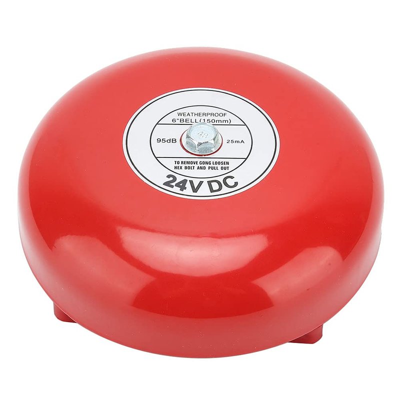 Fire Alarm Bell, 6 Inches Stainless Steel Internal Strike Type Electric ...