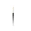 Creative Mark Pro Stroke Premium White Chungking Hog Bristle Artist Paint Brush - Round # 14 - Natural Bristle Brush w/Great Control Suitable for Oils, Watercolors, Acrylics, Alkyds, Caseins