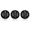AC Climate Control Knobs Fits for Toyota Tundra - Air Conditioner Heater Control Switch Knob for 99 00 01 02 03 04 05 06 Toyota Tundra, Replacement for The Part# 55905-0C010, Pack of 3