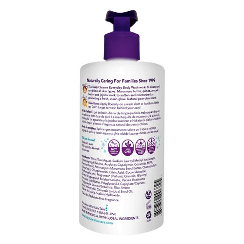 Fairy Tales Daily Cleanse Kids Body Wash, Everyday Body Wash for Kids and Toddler- Soap for Bath or Shower, No Harsh Chemicals or Toxins - 16oz (2 pack) (3)