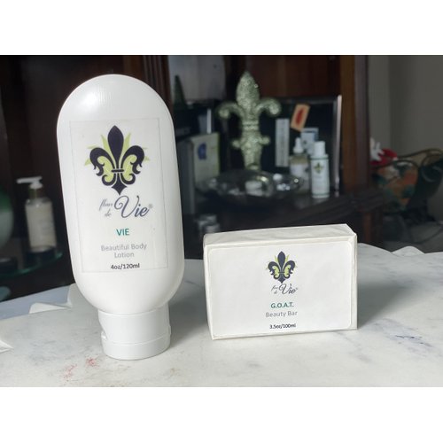 Vie Beatiful body lotion and Beaty Soap