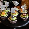 30 Pack Koala Cupcake Toppers Glitter Wild Animal Cupcake Picks Koala Birthday Cupcake Decorations Baby Shower Birthday Theme Party Cake Decorations Supplies