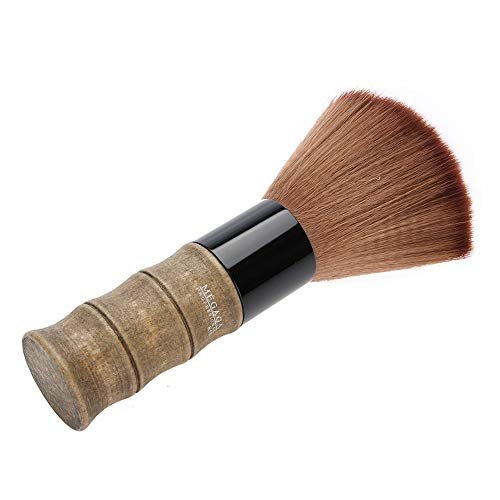 Neck Hair Removal Brush, Hair Cutting Neck Duster Brush, Neck Face Duster Hair Brush Professional Salon Neck Brush Hair Brush Neck Duster for Salon and Home Use