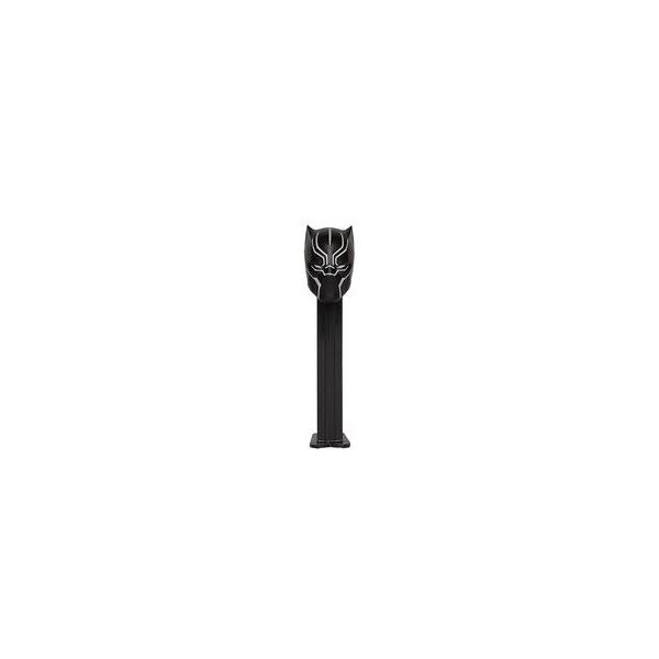 Black Panther Pez Dispenser in Cello Package with 2 Rolls Candy