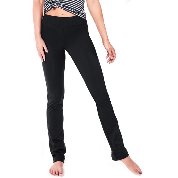 Yogipace, Women's Straight Leg Yoga Pants Workout Pants Slim Fit,33",Black,Size XXL