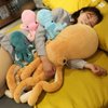 XIYUAN Stuffed Octopus Plush Toy Octopus Plush Doll Cute Big Eyes Octopus Stuffed Animals Soft Stuffed Marine Animals Plush Pillow for Kids Gift Small11.8inch (Yellow)