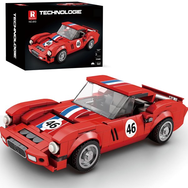 VGD Model Car Kits for Kids,Race Car Building Sets for Adults, 1:24 Scale Cool Collectible Model Super Car Kit, Creative Birthday Gifts for Kids Boys 3 4 6 8-320pcs