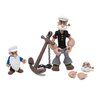 Boss Fight Studio Poopdeck Pappy Popeye Classics Wave 2 Collectible Action Figure – Highly Articulated Figurine with Accessories Including Alternate Hands and Head, Hat, Anchor, and Pooky Jones – 1:12