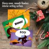 The Best Card Company - 10 Halloween Note Cards Assorted (4 x 5.12 Inch) - Fun and Spooky Kids Cards, Boxed Set - Boo-Tiful Notes Blank M6688HWB