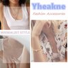 Yheakne Layered Lucky Horseshoe Necklace Gold Rhinestone Pendant Necklace Choker Luxury Solitaire Crystal Necklace Vintage U Shape Necklace Jewelry for Women and Girls Gifts