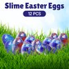 12 Slime Putty Easter Eggs Galaxy Slime | Easter Basket Stuffers | Slime Party Favors & Kids Birthday Party Favor,Easter Basket Stuffers