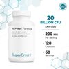 Supersmart H. Pylori Formula 20 Billion CFU per Day - Probiotic Lactobacillus Reuteri DSM 17648 Supplement | Non-GMO & Gluten Free - 120 Vegetarian Capsules