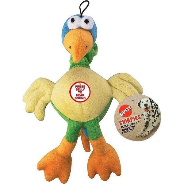 Spot Chirpies Dog Toy 14 In. Assorted Styles Random Fill