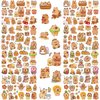 8 Sheets Capybara Temporary Tattoo Stickers, Capybara Birthday Party Supplies Decorations