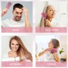 CIYOUYJXDIAN Vented Detangling Hair Brush Hair Scalp Massager Shampoo Brush (pink-2)