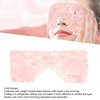 Eye Mask, Jade Stone Eye Mask, Cooling Eye Treatment for Puffy Eyes Dark Circles Soothe Eye Cover for Sleeping for Women for Sleeping Masks Sleep-Masks Eye Fatigue( Crystal)