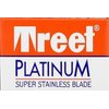 Platinum Super Stainless Double-Edge Blades - 10 razor blades by Treet