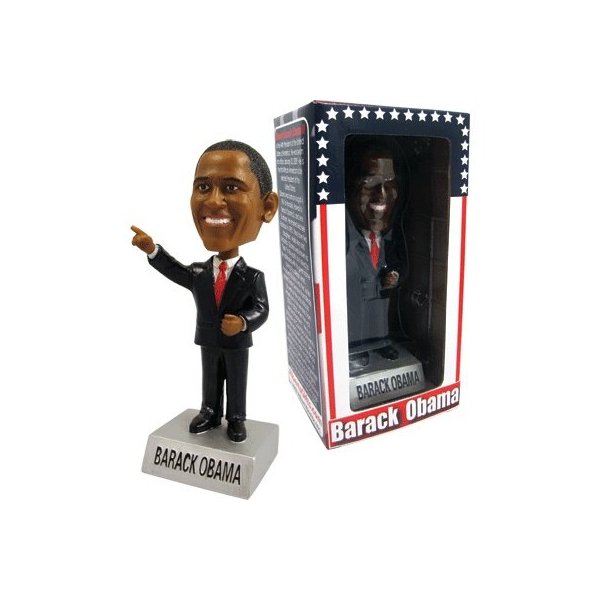 BARACK OBAMA BOBBLE HEAD 44TH PRESIDENT