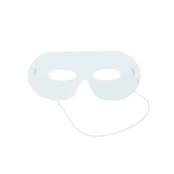 Fun Express DIY Eye Masks, 24 pc - Plain, White Paper Mask, Decorate Yourself