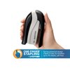 Bostitch inSHAPE 15 Reduced Effort Compact Stapler, 15 Sheets, Black/Gray (1455)