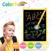 ORSEN LCD Writing Tablet 10 inch, Colorful Doodle Board Drawing Pad for Kids, Toddler Toys for Ages 2-4 5-7 Girls Boys Gifts (Yellow)