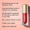 ICONIC LONDON Lustre Lip Oil | Non Sticky, Moisturizing and High Shine Lip Oil, Containing Vitamin C and Hyaluronic Acid, Cruelty Free, Vegan Makeup, One to Watch (Red), 6 mL/ 0.2 Fl Oz