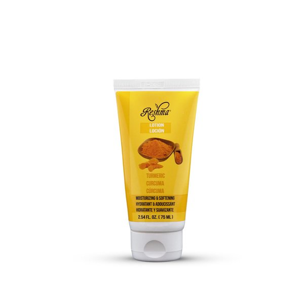 Reshma Beauty Travel Size Turmeric Lotion| Face & Body Lotion for Normal to Dry Skin | Infused with Turmeric Extract, Moisturizes and Soothes Skin | TSA Approved| For Daily Use - Cruelty Free