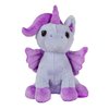 Warm Pals Scented Glow in the Dark Pegasus Plush, Cozy Microwavable and Freezable Plush Toys Filled with Natural Grains and Lavender, Heatable and Coolable Bedtime Comfort Weighted Stuffed Animal