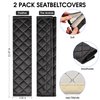 MIKAFEN Universal Car Seat Belt Pads Cover,Seat Belt Shoulder Strap Covers Harness Pad for Car/Bag,Soft Comfort Helps Protect You Neck and Shoulder from The Seat Belt Rubbing(2-Pack)