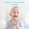 Baby Teething Toys for Babies 0-6 Months Set of 3, Cheri Baby Teether for Teething Relief, 100% Food-Grade Silicone Baby Toys 6-12 Months, BPA Free Soft & Textured 8-Shape Sensory Toys for Sore Gums