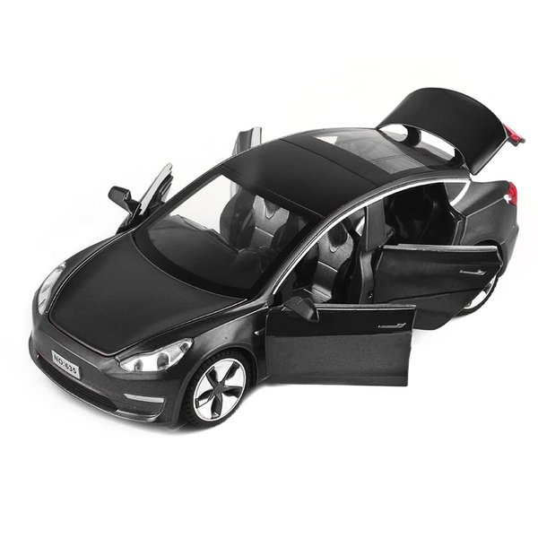 1/32 Scale Diecast Car Model Y, Zinc Alloy Model Y Toy Car Pull Back Vehicles with Sound and Light, Model Y Model Car Model Y Replica Toy for Collectors & Kids 3+ Years Old Birthday Gift