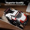 Mould King Speed Champion 911 RSR Racing Car Building Kit with Acrylic Display Case, 27010 Collectible Model Car Kits, Building Blocks Kit Racing Toy Cars for Adult Kids 8+(349 PCS)