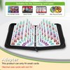 FUNDIARY Holder Binder for Zelda Tears of the Kingdom Amiibo Cards, Mini Amiibo Card Case, NFC Game Card Binder Album with Sleeves, EAV Mini Amiibo Cards Holder with Hand Straps - 300 Slots