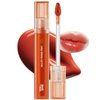 Touch in Sol Vegan Again Juicy Glossy Lip Tint - High Pigmented & Glossy Korean Lip Tint - Shiny Translucent Color - Glowy Hydrated Lips, Moisturizing and Plumping, 0.13 fl.oz. (02 Smile Peach)