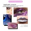 MAEPEOR Face Body Glitter Gel 14 Colors Mermaid Sequins Body Glitter Gel Chunky Holographic Glitter Liquid Body Makeup for Face Body Hair Nails (50ml, F09 Green)