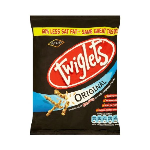 Jacobs Twiglets Original - 6 x 45gram