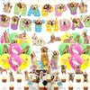 Golden Retriever Party Decorations Golden Retriever Birthday Party Supplies Includes Dog Birthday Banner Hanging Swirls Cake Topper Cupcake Toppers Balloons for Golden Retriever Birthday Decorations