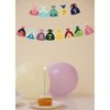 Princess Birthday Party Supplies,Happy Birthday Banner for Girl, Cute Cartoon Princess Dress Birthday Banner, Princess Birthday Party Decoration First Birthday Party Baby Shower Decorations