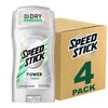 Speed Stick Men's Deodorant, Fresh, 3 Ounce, 4 Pack