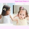 62 Pcs Cute Girls Hair Clips Toddler Girls Hair Accessories Candy Rainbow Hairpins Unicorn Cute Barrettes Clips Candy Fruits hair clips Set for Girls Kids Baby (Style 1)