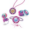 Cra-Z-Art Shimmer 'n Sparkle Glitter & Gem Lip Gloss Lockets DIY Activity Set, DIY Lip Gloss Maker, Birthday for Ages 8 and Up