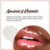 The Lip Bar | Vegan Non-Sticky Lip Gloss | High Shine Finish | Minimalist - Clear | 8 pack