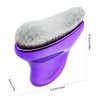 BEAUTYFACTOR Self Tanner Brush - Kabuki Brush Body Leg Makeup Brush for Self Tanner,Sunscreen - Self Tanning Mitt Bronzer Brush for Face Body Self Tan- (Purple)