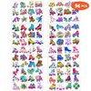 8 Sheets (96PCS) Roller Skate Temporary Tattoos 80s 90s Theme Birthday Party Decorations Supplies Favors Stickers For Kids Girls Boys Gifts Classroom School Prizes Rewards