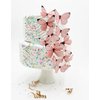 Sugar Robot Inc. Edible Butterflies Assorted Size Pastel Premium Crafted Made in the USA - Cake and Cupcake Toppers, Decoration (pink)