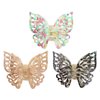 WACHLL Butterfly Hair Clips for Women - Claw Clips for Thick Hair, Medium Hair, Big and Cute Matte Butterfly Hair Clips (3Pcs)