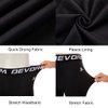 DEVOROPA Youth Boys' Compression Leggings Sports Tights Fleece Lined Thermal Base Layer Pants Black M