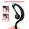 G Shape Earpiece Mic Compatible with Motorola Radio XPR3000 XPR3000e XPR3300 XPR3300e XPR3500 XPR3500e XIR P6620 XIR P6600 E8600 E8608 Two Way Radio Headset Black
